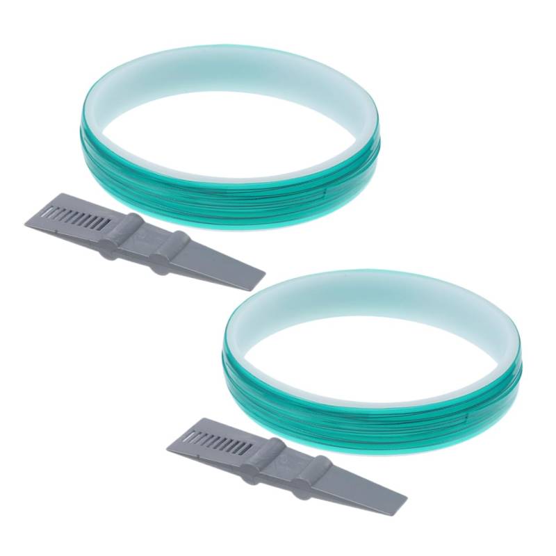 Luxshiny 2 Satz Schneidelinie für Karosseriefolien Klebeband schneiden Klebeband fürs Auto Auto-Vinylfolie Zielband Vinyl-Wickelband Schneideband für Vinylfolie Autoklebeband PVC von Luxshiny