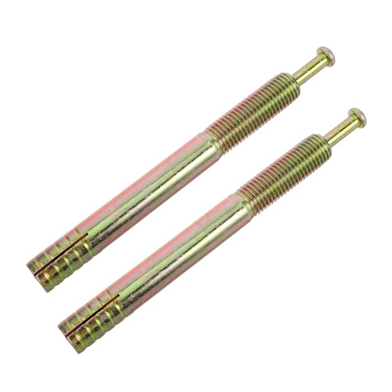 Luxshiny 2 Stück Automobil Lift -zubehör Automaschinenschrauben Für Autolifter Autolift -expansionsschraube Betonankerschraube Autohubschraube Auto Lifter Bolt Metall Golden von Luxshiny