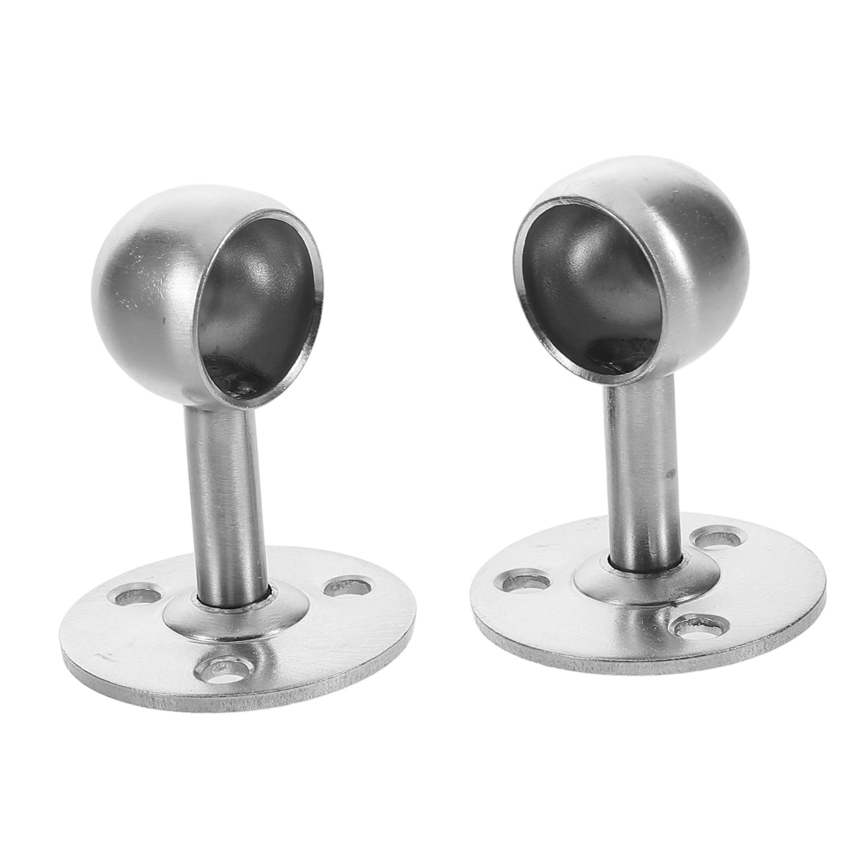 Luxshiny 2 Stück Durchhalten Schrankstangenhalterung Hochleistungs -Vorhangstangenhalterungen Gardinenstangenhalter Kleiderstangenhalterung Rostfreier Stahl Silber Luxshiny 2 Stück Durchhalten Schrankstangenhalterung Hochleistungs -Vorhangstangenhalterungen Gardinenstangenhalter Kleiderstangenhalterung Rostfreier Stahl Silber von Luxshiny