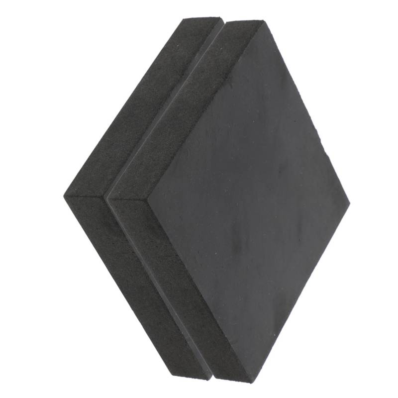 Luxshiny 2 Stück Nivellierblöcke Für Wohnwagen Wohnmobil-wagenheberblöcke Wagenheberauflage Anhängerheber Bodenklinkenadapter Wohnmobil Jack Pads Gummi Black von Luxshiny
