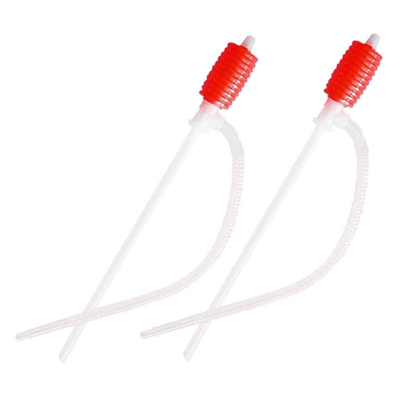 Luxshiny 2 Stück Ölextraktor Ölpumprohr Schlauch Für Benzin Kerosinpumpe Ölpumpe Zapfsäule Für Benzinkanister Benzinschlauch Wasserschlauch Pumpe Siphon-handpumpe Schläuche Für Gas Plastik von Luxshiny