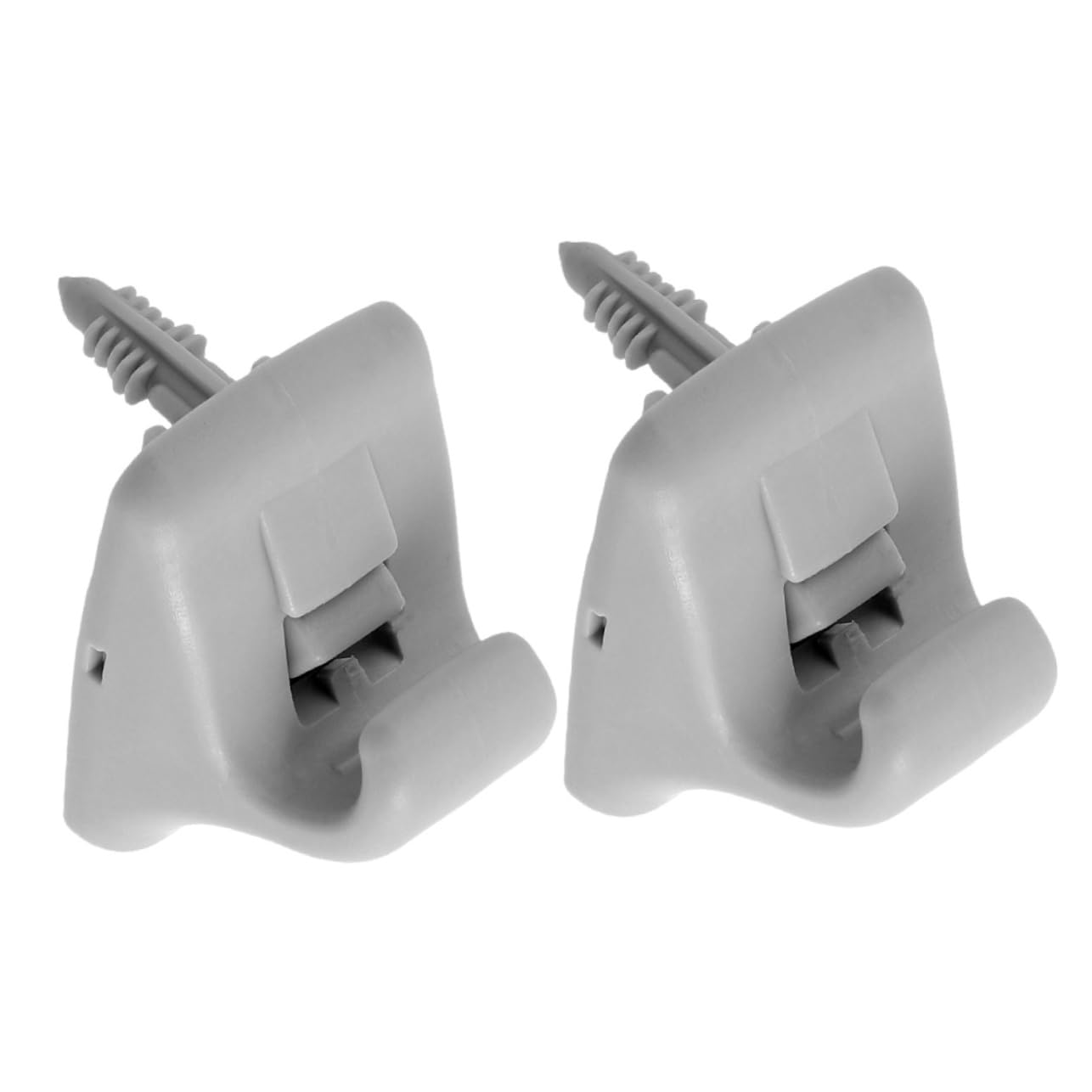 Luxshiny 2 Stück Sonnenblendenclip Auto Visorzubehör Auto-Sonnenschutz-Clips Innenliegender Clip Für Die Sonnenblende Auto-visierzubehör Auto-Visier-Clip Plastik Grau Luxshiny 2 Stück Sonnenblendenclip Auto Visorzubehör Auto-Sonnenschutz-Clips Innenliegender Clip Für Die Sonnenblende Auto-visierzubehör Auto-Visier-Clip Plastik Grau von Luxshiny