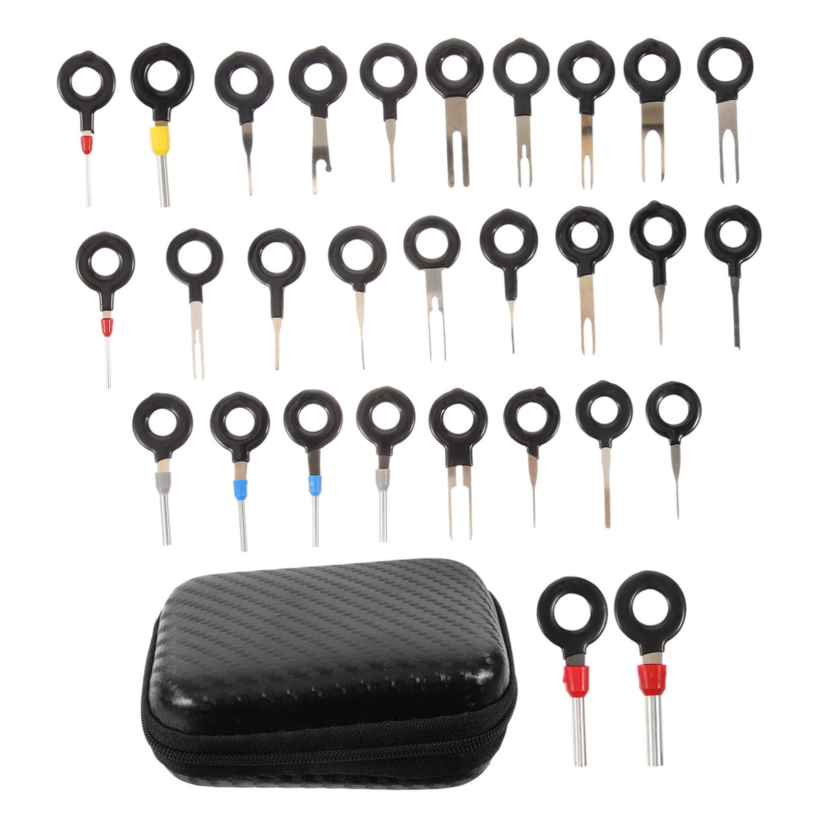 Luxshiny 82 Stück Nadel -Picking -Werkzeug Entfernungswerkzeug Auto Werkzeug Terminal Elektrowerkzeuge Extraktor Werkzeug Zum Entfernen Von Anschlüssen Stahl Black Luxshiny 82 Stück Nadel -Picking -Werkzeug Entfernungswerkzeug Auto Werkzeug Terminal Elektrowerkzeuge Extraktor Werkzeug Zum Entfernen Von Anschlüssen Stahl Black von Luxshiny