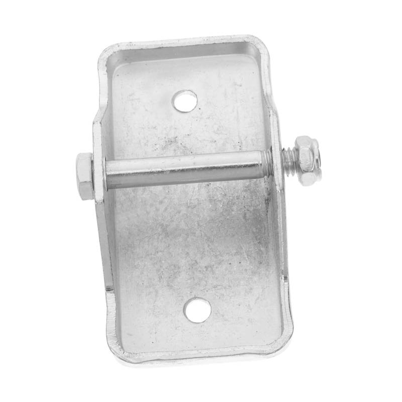 Luxshiny Anhänger Jack Bodplatte Anhängerblöcke Anhängerzubehör Wohnmobil-Wagenheberblöcke kleiner Anhänger elektrischer Anhängerheber Galvanisiertes Eisen Silber von Luxshiny