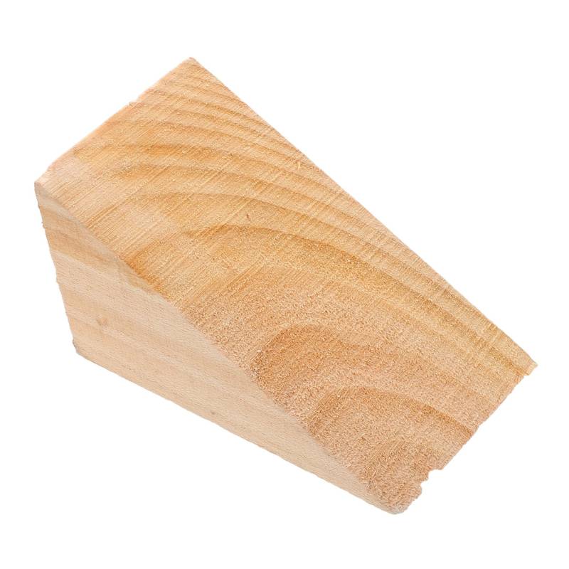 Luxshiny Anhänger Unterlegkeile für Wohnmobile Holz Handwerk räder Unterlegkeile für Autos Unterlegkeile schwere Ausführung Bastelrad aus Holz Holzräder zum Basteln Khaki von Luxshiny