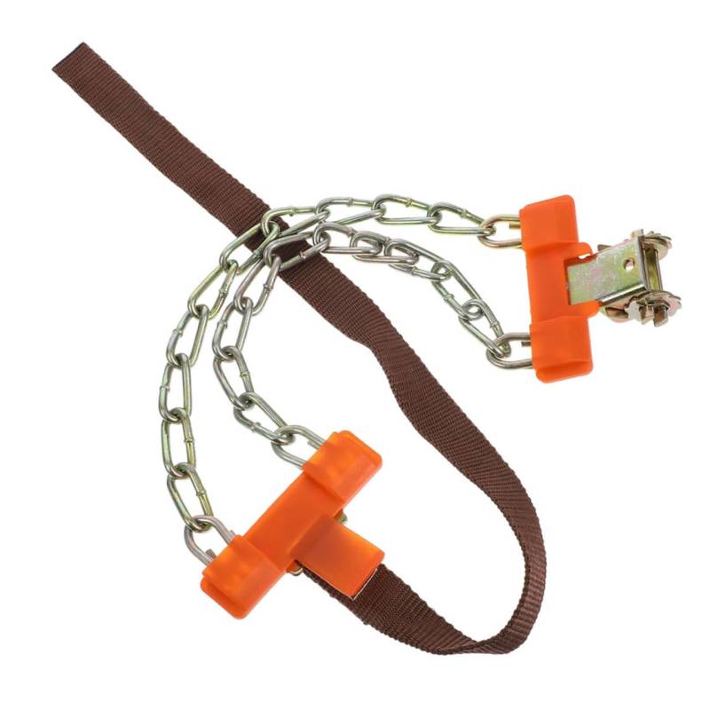 Luxshiny Anti-Ski-Kette Pkw-Schneeketten Winterreifenketten Antirutschketten für Autoreifen Anti-Rutsch-Gurt für Kraftfahrzeuge Reifenketten für Lastwagen Autozubehör für den Winter Stahl von Luxshiny