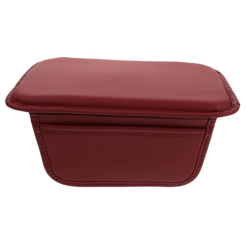 Luxshiny Armlehnenmatte Rutschfeste Armlehnenabdeckung Universelle Abdeckung Für Die Mittelkonsole Im Auto Armlehnenbezüge Pu Armlehnensitzbezug Auto Innendekor Auto von Luxshiny