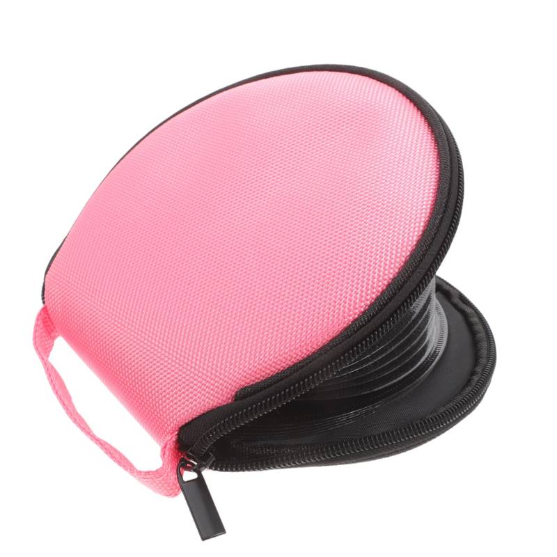 Luxshiny Auto CD Tasche Medienhalter Organizer CD Tasche Für Unterwegs CD Halter Für Zuhause Tragbare CD Tasche Medienaufbewahrungstasche Reise CD Organizer DVD Hülle Für Zuhause von Luxshiny
