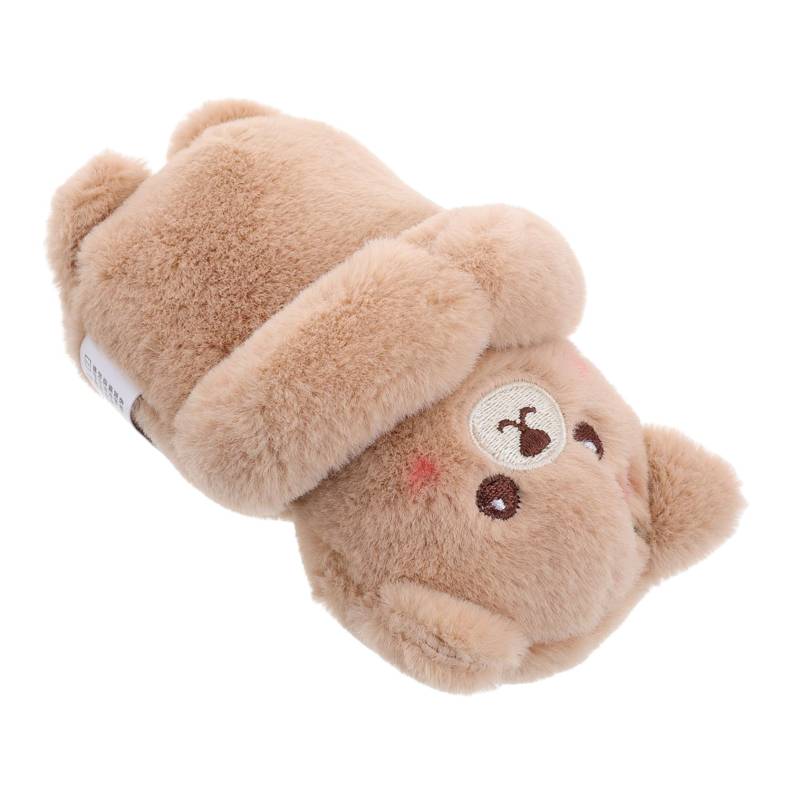 Luxshiny Autodekorationspuppe kuscheltier großes Panda-Stofftier Schicht Plüsch-Panda-Schlüsselanhänger Auto dekorativer Scheibenwischer-Schaltgriff Panda Plüsch ausgestopft Polyester von Luxshiny