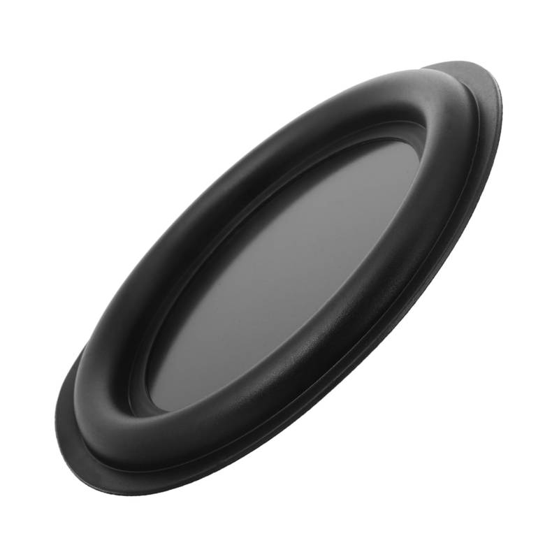 Luxshiny Bassmembran Austausch des Lautsprecherkühlers Membranplatte Membranersatz für Lautsprecher Automobilzubehör lautsprecher vibrierende membran Autozubehör Gummi Black von Luxshiny