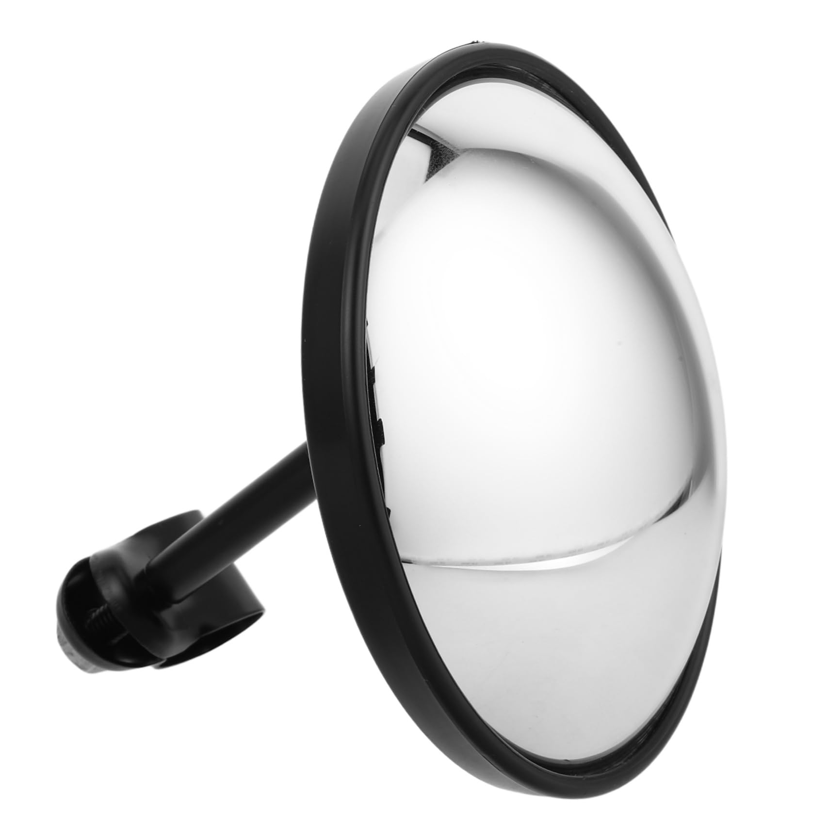 Luxshiny Großer LKW-Rückspiegel Rückspiegelkamera Rückspiegel kleben umgekehrter Spiegel Adapter für Rückspiegel Autozubehör Innenraumästhetik großer Badezimmerspiegel yj Glas Schwarz von Luxshiny