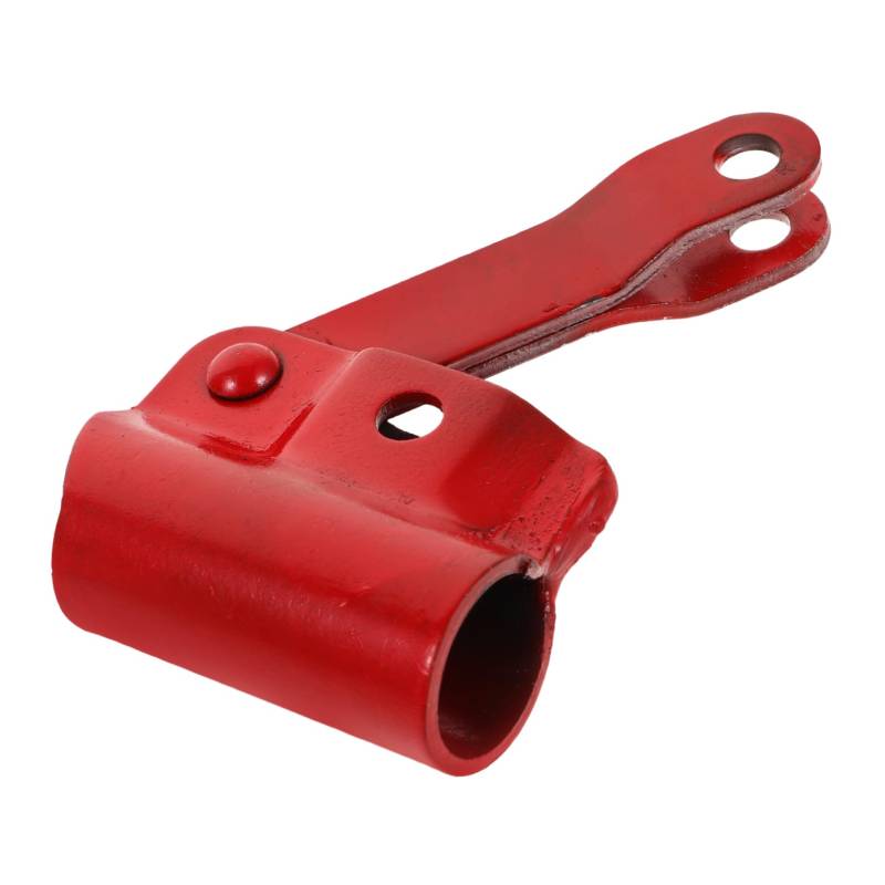 Luxshiny Hydraulische Heber wagenheber Hebegriff für horizontale Hebepumpe Hebegriff der Hydraulikpumpe langlebiger Klinkenstecker Austausch der Pumpenhebebühne Ersatzpumpengriff Metall rot von Luxshiny