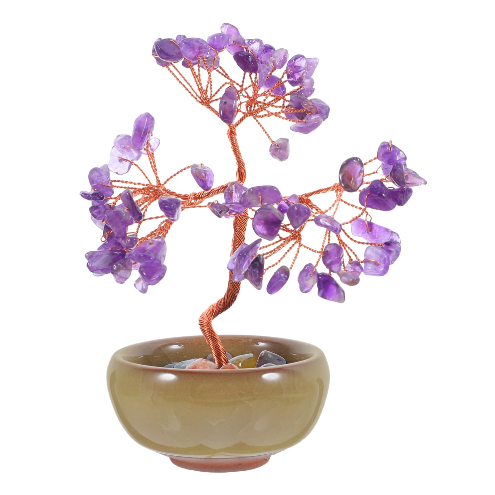 Luxshiny Kristallbaumsteinbaum Spirituelle Kristalldekoration Feng-Shui-Bonsai Glücksbaum Kristall Feng Shui Crystal Chakra-Kristall hängende Verzierung Eisen Violett Luxshiny Kristallbaumsteinbaum Spirituelle Kristalldekoration Feng-Shui-Bonsai Glücksbaum Kristall Feng Shui Crystal Chakra-Kristall hängende Verzierung Eisen Violett von Luxshiny