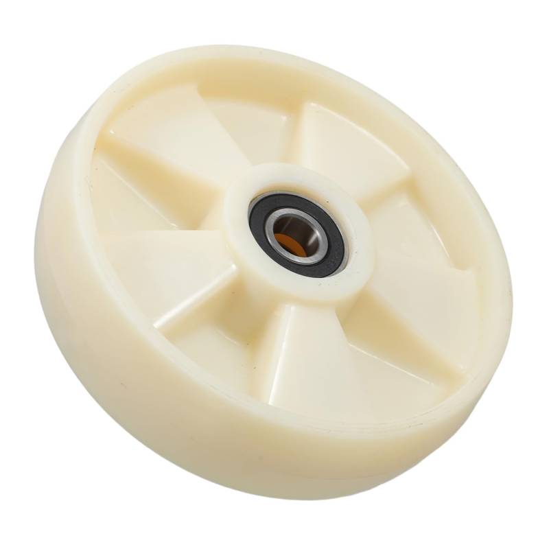 Luxshiny Palettenheber Rad mit Lager Wagenheberrad Räder für Palettenhubwagen Nylon Beige von Luxshiny