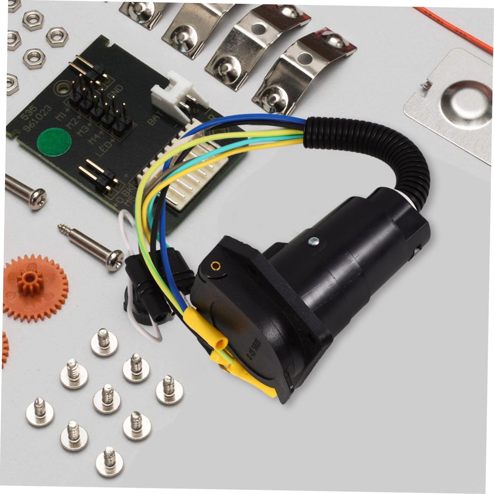 Luxshiny Polige Anhängerlicht Anschlussbuchse Elektrischer Adapter für Wohnmobile Langlebige Pin Verbindung für Anhängerbeleuchtung und Einfache Installation Robustes Material Luxshiny Polige Anhängerlicht Anschlussbuchse Elektrischer Adapter für Wohnmobile Langlebige Pin Verbindung für Anhängerbeleuchtung und Einfache Installation Robustes Material von Luxshiny