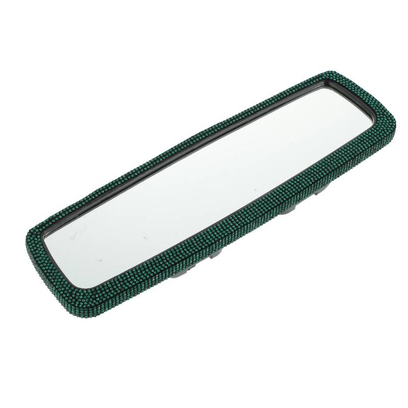 Luxshiny Rückspiegel Rückseite Autospiegel trimmt umkehren auto innenspiegel Autoverzierung Zubehör für den Autoinnenraum Kfz-Innenspiegel Autoschmuck Glas Green von Luxshiny