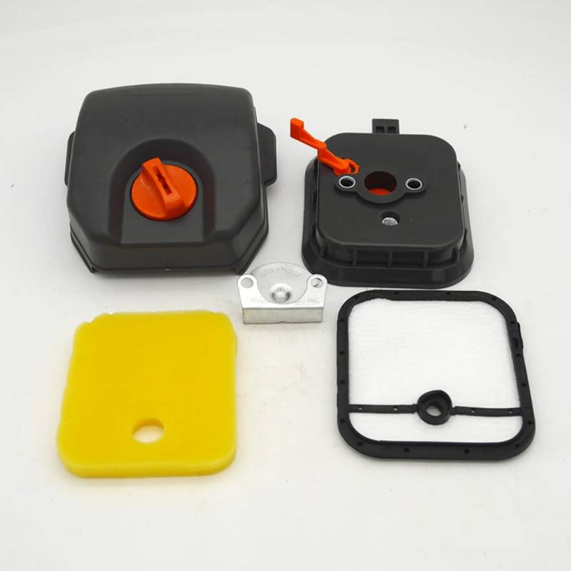 Luftfilter komplett kompatibel mit Hus-Husqvarna 143 443 143R 443R Gartengeräte Freischneider Rasentrimmer Ersatzteile von Luxuypon