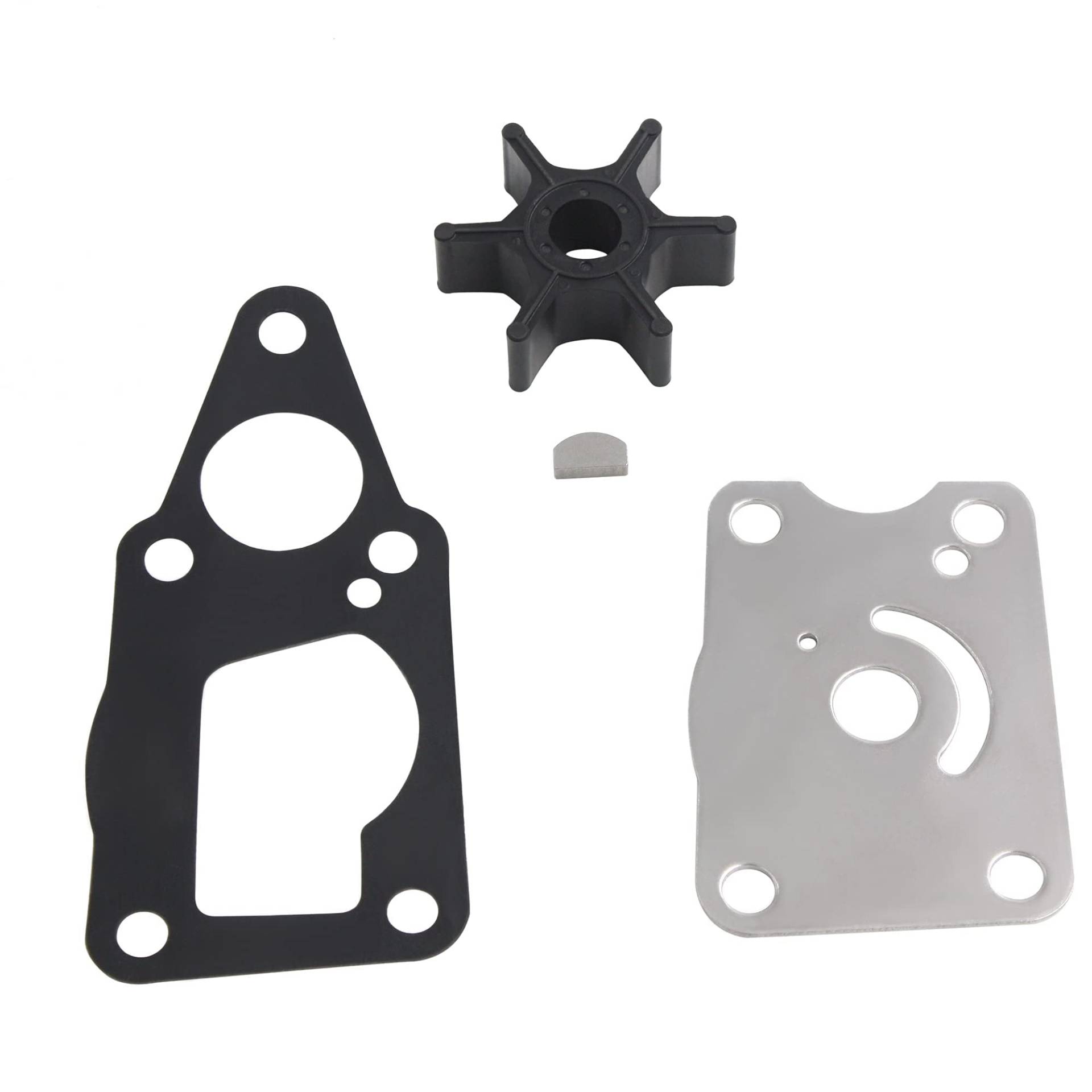 Luxuypon Außenbord-Wasserpumpen-Flügelrad-Reparatursatz für Suzuki Df4 6 2002-11 17400-98661 17400-986L0 Johnson 5034323 Außenbordmotoren Luxuypon Außenbord-Wasserpumpen-Flügelrad-Reparatursatz für Suzuki Df4 6 2002-11 17400-98661 17400-986L0 Johnson 5034323 Außenbordmotoren von Luxuypon