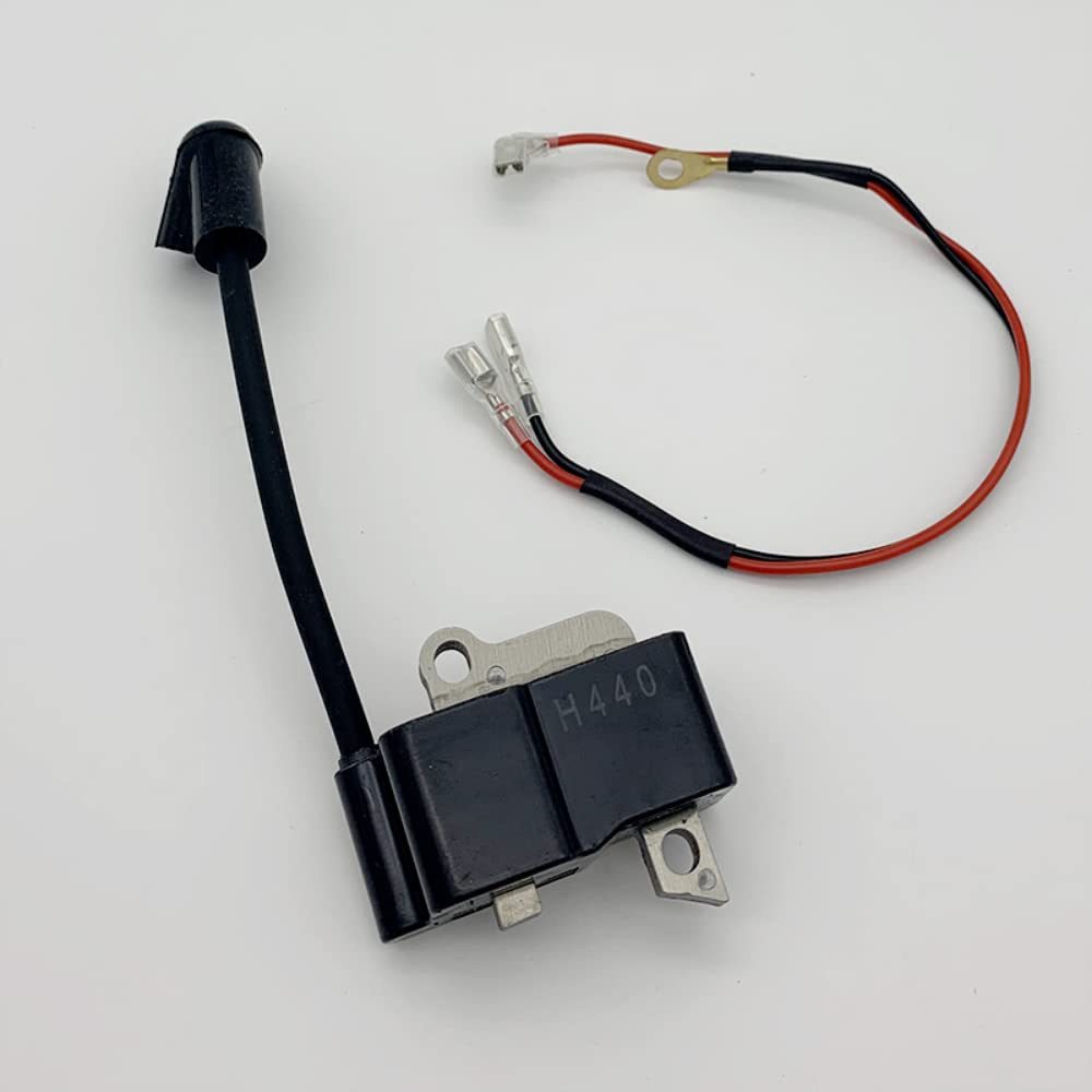 Luxuypon Zündspule Modul Draht Set für Hus-Husqvarna 135 140 135E 140E Benzin Kettensäge, 576705602, 1 x Zündspule, 1 x Draht Luxuypon Zündspule Modul Draht Set für Hus-Husqvarna 135 140 135E 140E Benzin Kettensäge, 576705602, 1 x Zündspule, 1 x Draht von Luxuypon