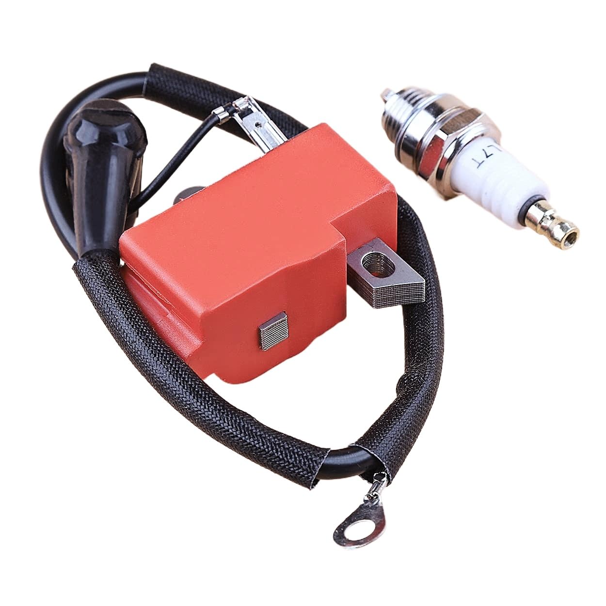 Zündspule Zündkerze kompatibel mit Dolmar PS-460 PS-500 PS-510 PS-5100S PS-4600S PS-5000 PS-5100S PS-5105 PS-5105 Säge, 181143204 Zündspule Zündkerze kompatibel mit Dolmar PS-460 PS-500 PS-510 PS-5100S PS-4600S PS-5000 PS-5100S PS-5105 PS-5105 Säge, 181143204 von Luxuypon