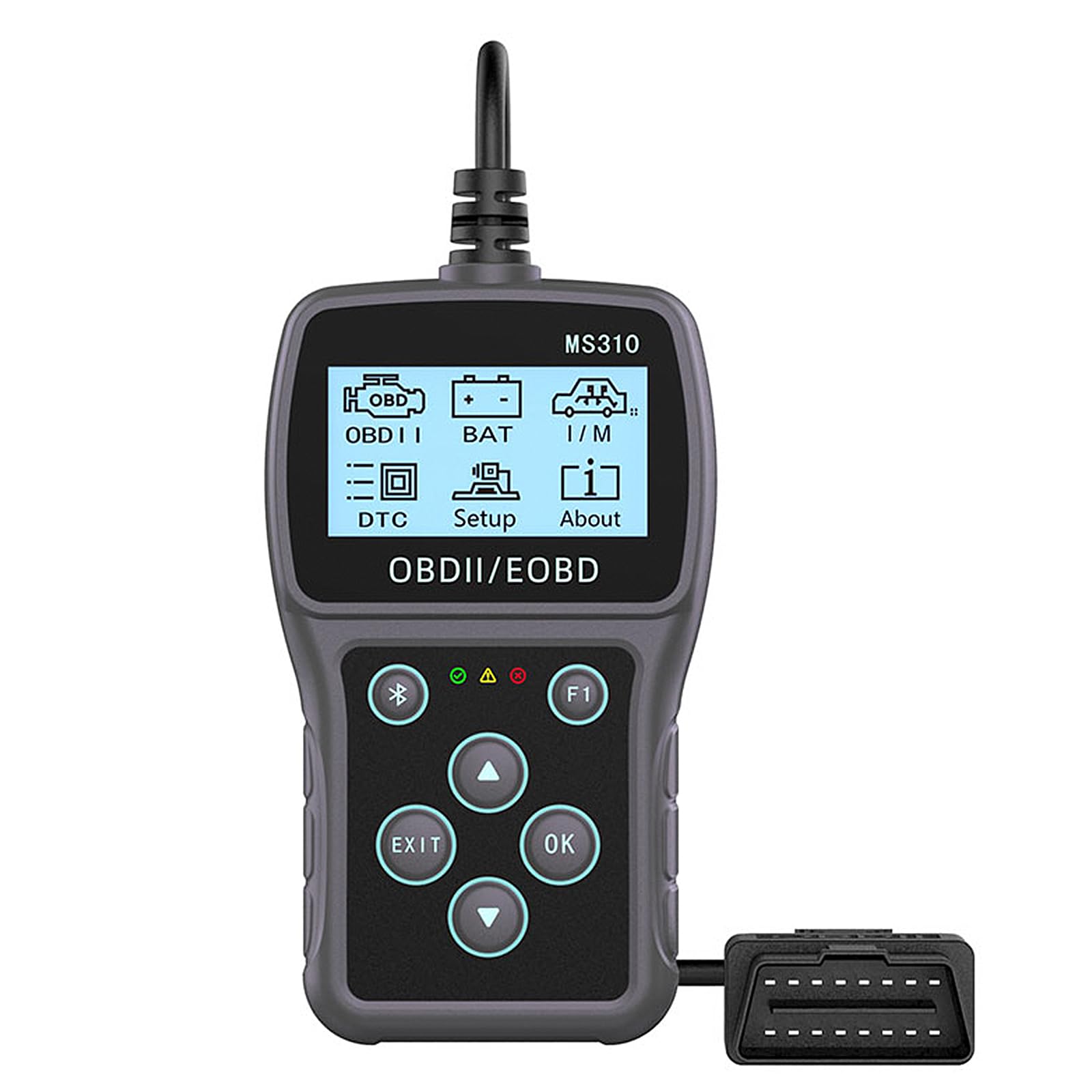Lvpradior OBD2 Diagnosegerät, 10 OBD2 Modi Motor Fehlercodeleser Auto Diagnosegerät, OBDII/EOBD Diagnose Fehlerspeicher Auslesen, 10+24 Sprachen Universal KFZ-Fehlercode-Lesegerät Lvpradior OBD2 Diagnosegerät, 10 OBD2 Modi Motor Fehlercodeleser Auto Diagnosegerät, OBDII/EOBD Diagnose Fehlerspeicher Auslesen, 10+24 Sprachen Universal KFZ-Fehlercode-Lesegerät von Lvpradior