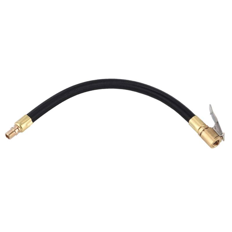 Lwuey Reifenfüllschlauch Auto, Reifenfüller Schlauch Autoventil Verlängerung Mit Hebelstecker Schnell Befestigungs Klemme Luftpumpen 32tpi Druckluft Kompressor Adapter Ersatzschlauch LKW Pkw Fahrrad von Lwuey