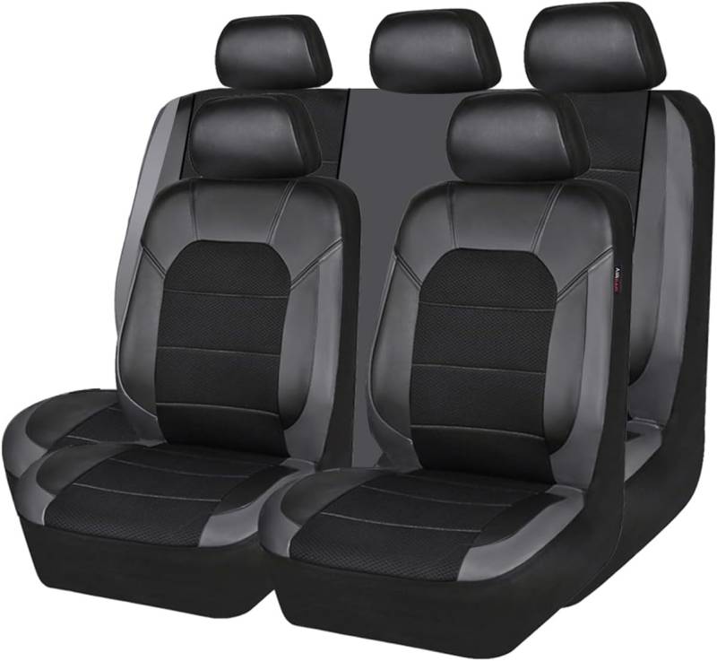 Lxtltsy Echtes Rindsleder sitzbezug Auto vordersitze für Citroen C5X C5 X Wagon 2021 2022 2023,sitzkissen Auto fahrersitz von Lxtltsy