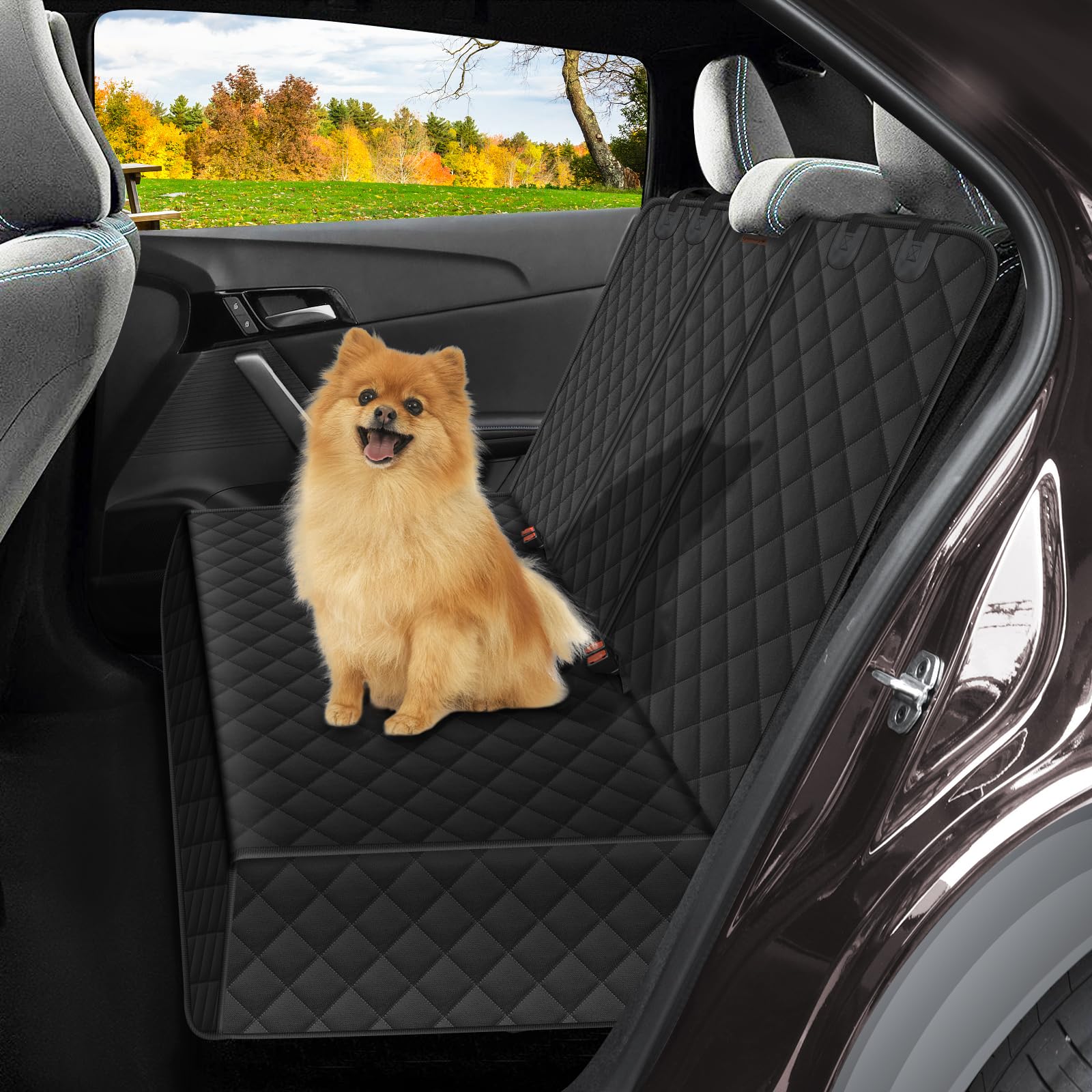 Lydonberg Hunde-Autositzbezüge, Sitzabdeckung Auto, wasserdicht und rutschfest, kratzfest, langlebig, waschbar, Rücksitzschutz, universell für Auto, LKW, SUV Lydonberg Hunde-Autositzbezüge, Sitzabdeckung Auto, wasserdicht und rutschfest, kratzfest, langlebig, waschbar, Rücksitzschutz, universell für Auto, LKW, SUV von Lydonberg