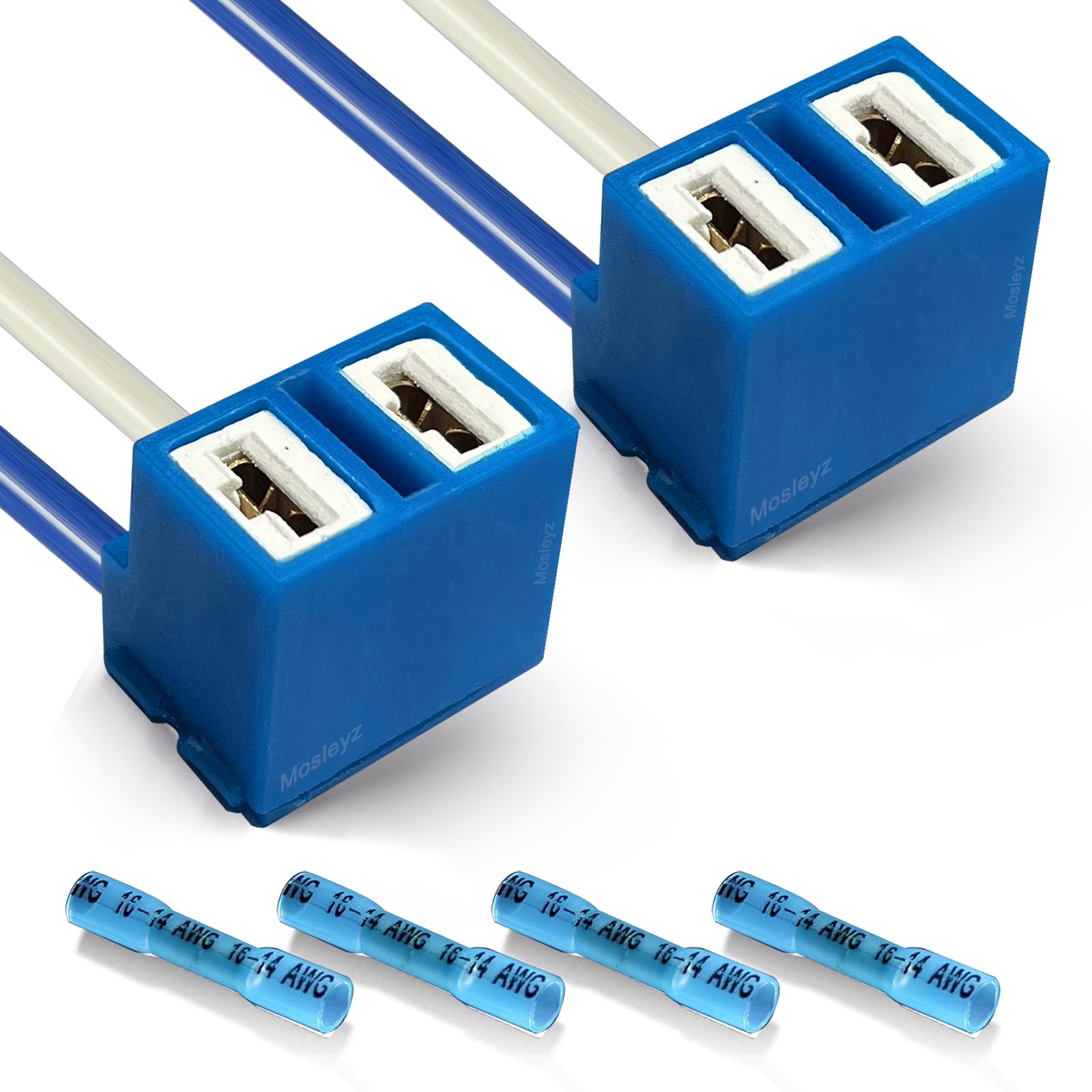 2 Stück H7 Stecker Keramik H7 Sockel Kabelbaum 2-Poliger Scheinwerferersatz Reparaturlampenhalter Stecker Kabelbuchse Für Standard H7 Lampengehäuse Gebogen 2 Stück H7 Stecker Keramik H7 Sockel Kabelbaum 2-Poliger Scheinwerferersatz Reparaturlampenhalter Stecker Kabelbuchse Für Standard H7 Lampengehäuse Gebogen von LynKomm