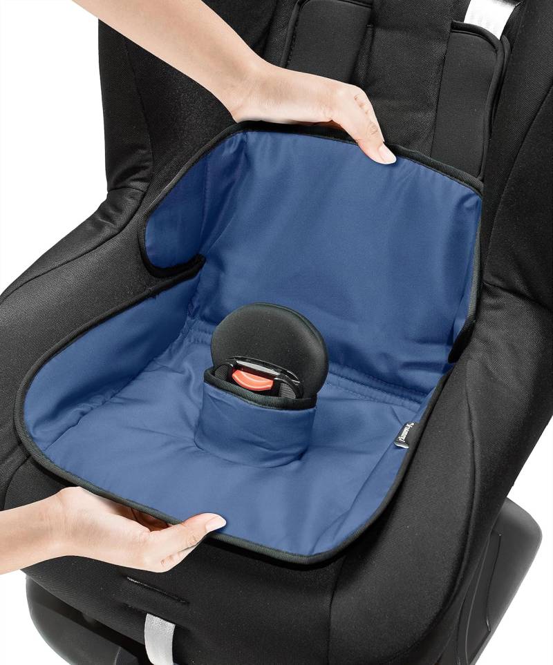 Lynmark® Autositzschutz für Töpfchentraining, Reise-Töpfchen-Abdeckung vor Verschütten, Windelleckagen und Toilettentraining, Piddle Pad passt auf alle Autositze und Buggys, Alter: 6 - 4 Jahre, hält von Lynmark