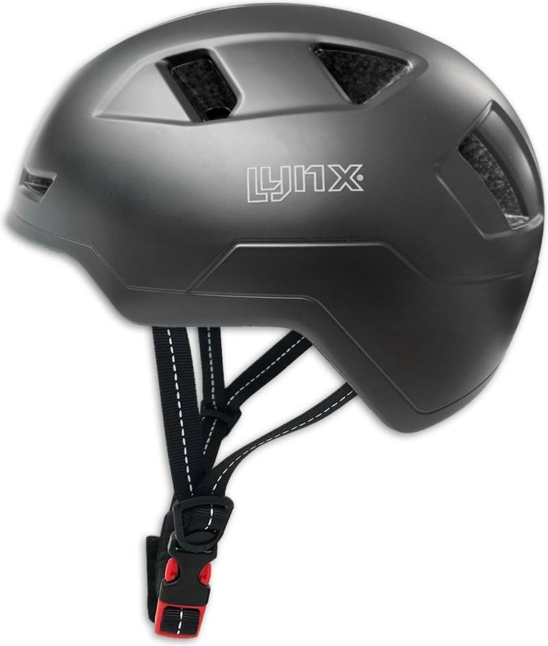 Lynx Mopedhelm NTA 8776 matt schwarz Größe L/XL | | Helmen | | Kunststoff | geeignet für Fahrrad, Mofa, Roller von Lynx