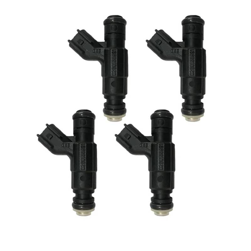 4 Stück 0280155991 Kraftstoffeinspritzdüse, kompatibel for Mini Cooper R50 R53 1.6L L4 2000–2006 04891192AA Autozubehör von Lzxcvb