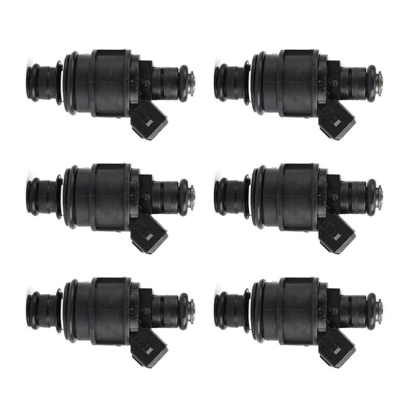 6PCS Auto Kraftstoff Injektoren MJY100620, Kompatibel for Land Rover Freelander 2,5 L KV6 2002-2005 Kraftstoff Injektor düse Auto Ersetzen Teile von Lzxcvb