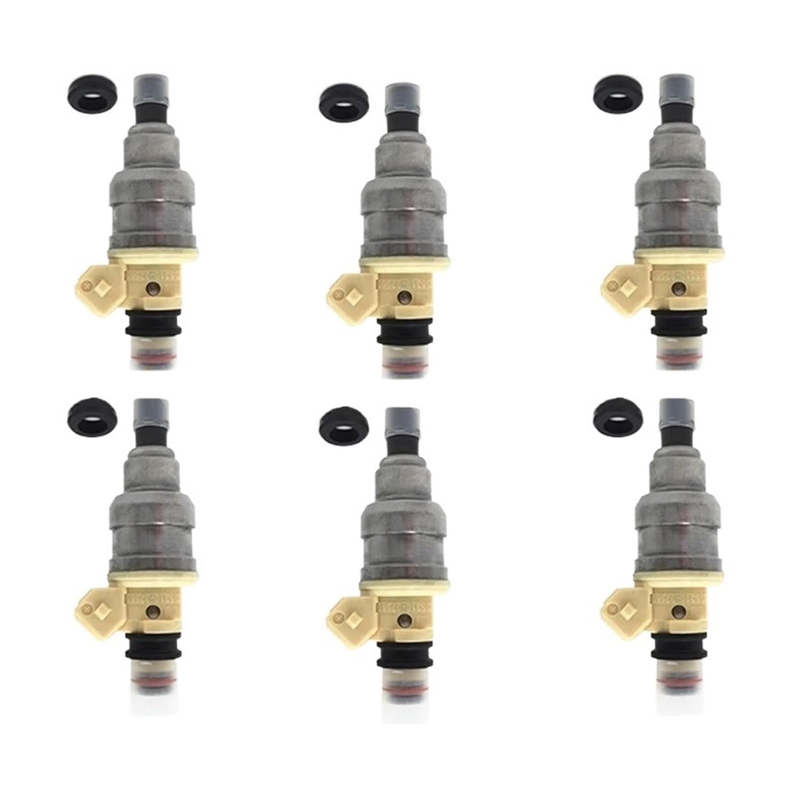 Kompatibel for HYUNDAI SONATA 1.6L 1.8L 2.4L 3.0L Autozubehör Teile, 3531032560 9250930001 Kraftstoffeinspritzdüse 6 Stück, Kompatibel for HYUNDAI SONATA 1.6L 1.8L 2.4L 3.0L Autozubehör Teile, 3531032560 9250930001 Kraftstoffeinspritzdüse 6 Stück, von Lzxcvb