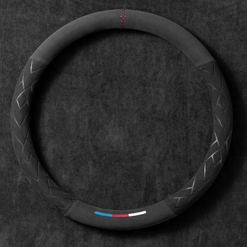 Auto Leder Lenkradbezug für BMW 5er M5 E60 E61 F07 F10 F11 F18 F90,Sport Lenkradbezug, Anti-rutsch Atmungsaktives Lenkradbezug Auto Leder Lenkradbezug für BMW 5er M5 E60 E61 F07 F10 F11 F18 F90,Sport Lenkradbezug, Anti-rutsch Atmungsaktives Lenkradbezug von Lzxltsy