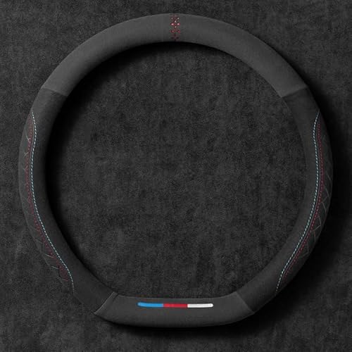 Auto Leder Lenkradbezug für BMW 6 Series M6 E63 E64 F06 F12 F13,Sport Lenkradbezug, Anti-rutsch Atmungsaktives Lenkradbezug Auto Leder Lenkradbezug für BMW 6 Series M6 E63 E64 F06 F12 F13,Sport Lenkradbezug, Anti-rutsch Atmungsaktives Lenkradbezug von Lzxltsy