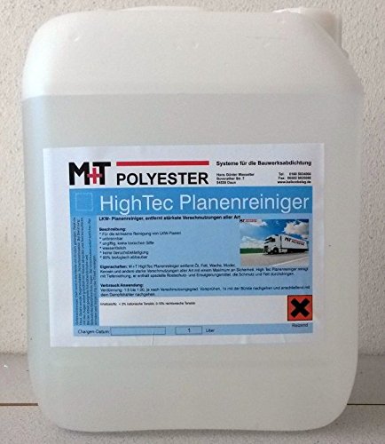 1 Liter Power Reiniger LKW Planen, Planen, Zeltplanen, LKW, Konzentrat von M+T POLYESTER