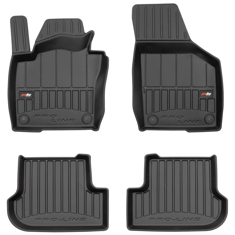 MOTOS Gummimatten Auto Fussmatte passend für Volkswagen Beetle 2011-2019 Verbessern Sie Ihren Reisekomfort mit Antirutschmatte Auto 3D- Allwetter fußmatten Auto, Schutz vor Verschmutzung von MOTOS