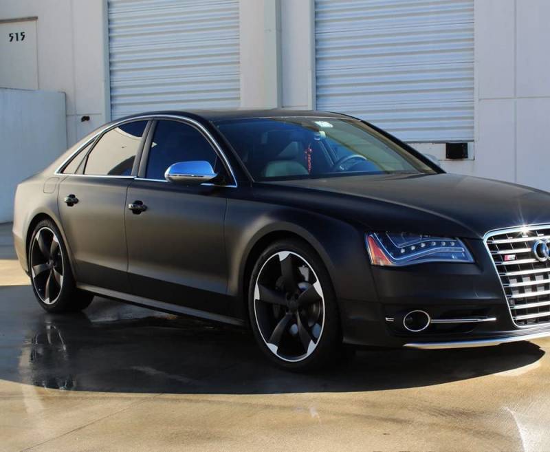 M MOTOS 3M 2080 Schwarz Seidenmatt Autofolie Car Wrapping Folie S12 152X250 von MOTOS