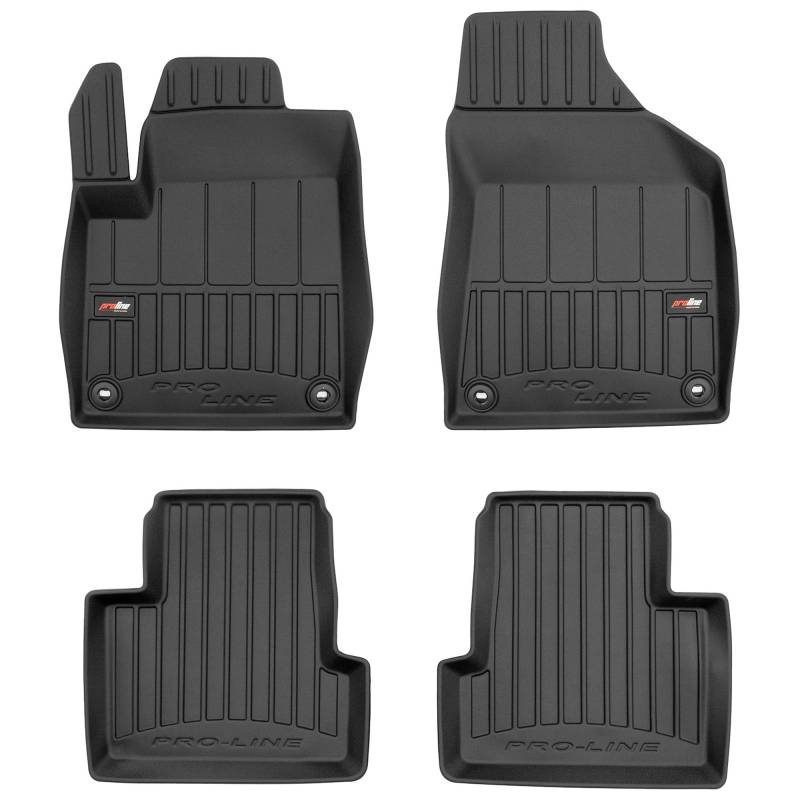 MOTOS Gummimatten Auto Fussmatte passend für Jeep Cherokee V ab 2013 Verbessern Sie Ihren Reisekomfort mit Antirutschmatte Auto 3D- Allwetter fußmatten Auto, Schutz vor Verschmutzung von MOTOS