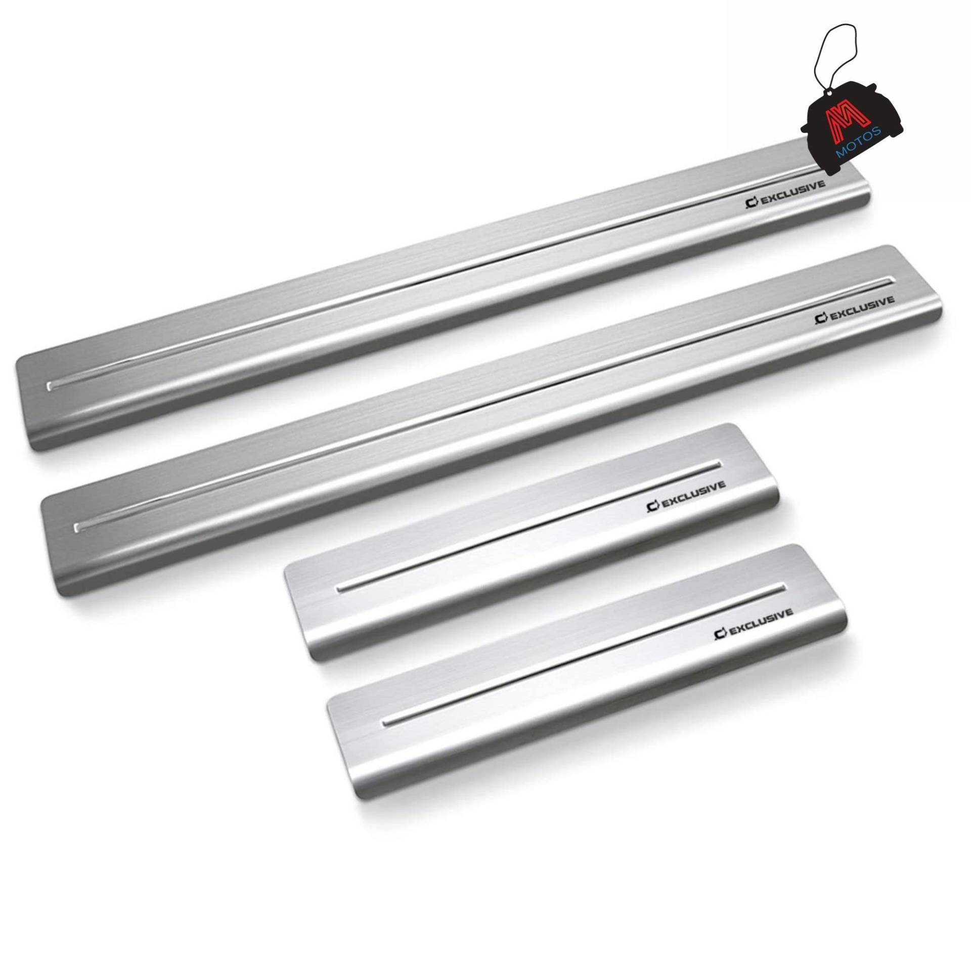 M MOTOS Satin Edelstahl-Einstiegsleisten für Opel Vectra C 2002-2008 4 -türig. Erhöhter Fahrkomfort mit säurefesten Schwellerplatten - Kratzschutz M MOTOS Satin Edelstahl-Einstiegsleisten für Opel Vectra C 2002-2008 4 -türig. Erhöhter Fahrkomfort mit säurefesten Schwellerplatten - Kratzschutz von MOTOS