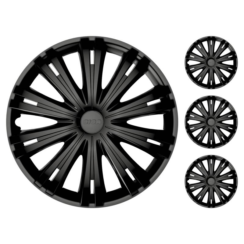 M MOTOS Set 4er Radkappen 15 Zoll - Lachen Sie über Kratzer mit diesen flexiblen, leichten Radkappen 15 Zoll. Einfache Installation, Keine Werkzeuge erforderlich, Schutz vor Verblassen! von MOTOS