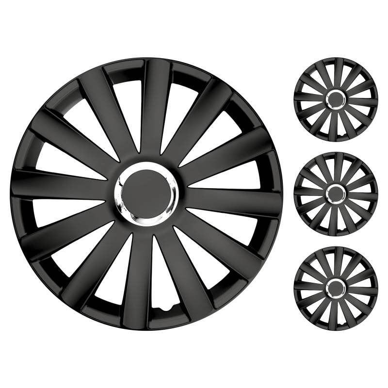 M MOTOS Set 4er Radkappen 16 Zoll - Lachen Sie über Kratzer mit diesen flexiblen, leichten Radkappen 16 Zoll. Einfache Installation, Keine Werkzeuge erforderlich, Schutz vor Verblassen! von MOTOS