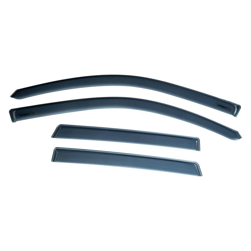 MOTOS Sports Windabweiser Regenabweiser für Mercedes-Benz C-Klasse III W204 2007-2014 Dynamischer Entwurf, Langlebig & Robust, Leichte Installation, Energieeinsparung durch Belüftung, Verringerung von von MOTOS