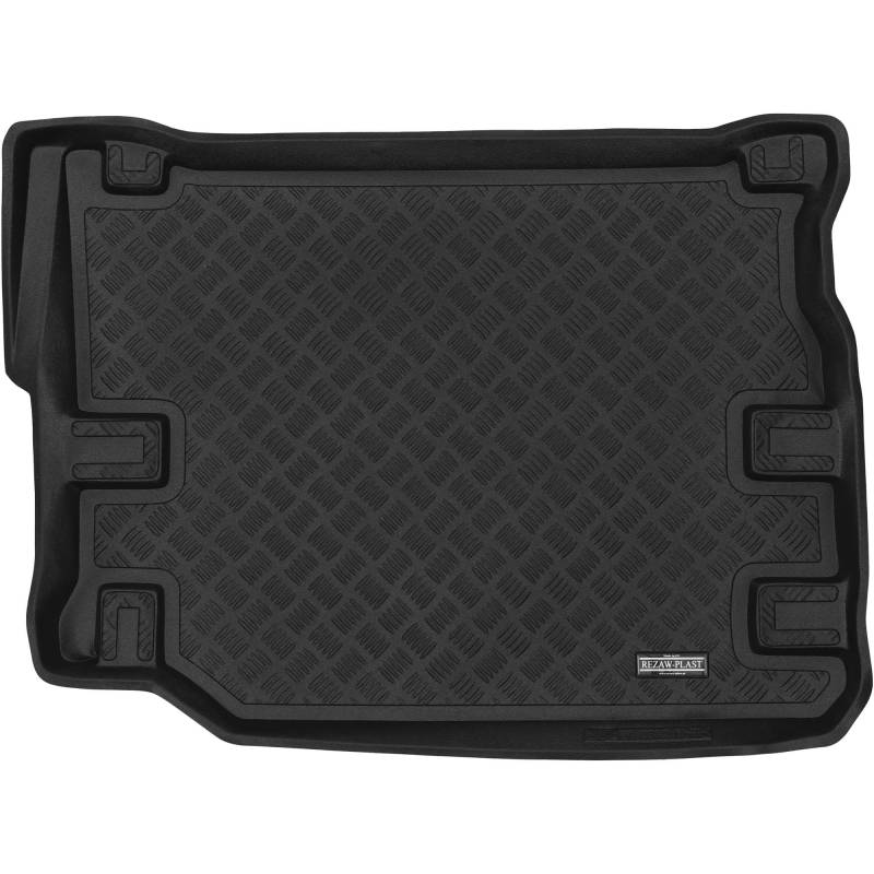 MOTOS Antirutschmatte Auto Kofferraummatte passt für Jeep Wrangler Unlimited JL ab 2018 Kompletter Schutz für Ihr Auto bei Allen Wetterbedingungen mit perfekt passenden Anti rutsch Matte von M MOTOS