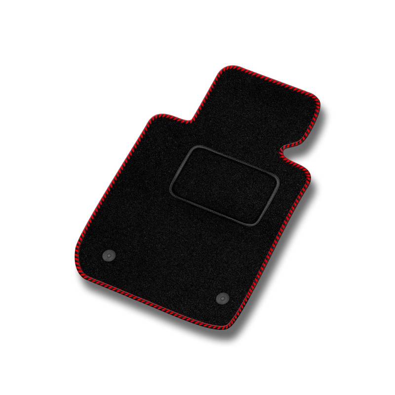 MOTOS Velours Standard Fahrermatte 1-teilig passend für Ford Galaxy II 2006-2015 - Standard, Gewebt, Rot Fahrerseite - Erleben Sie neuen Fahrkomfort mit einem Velours- Fahrermatte passend für Ihr Au von MOTOS