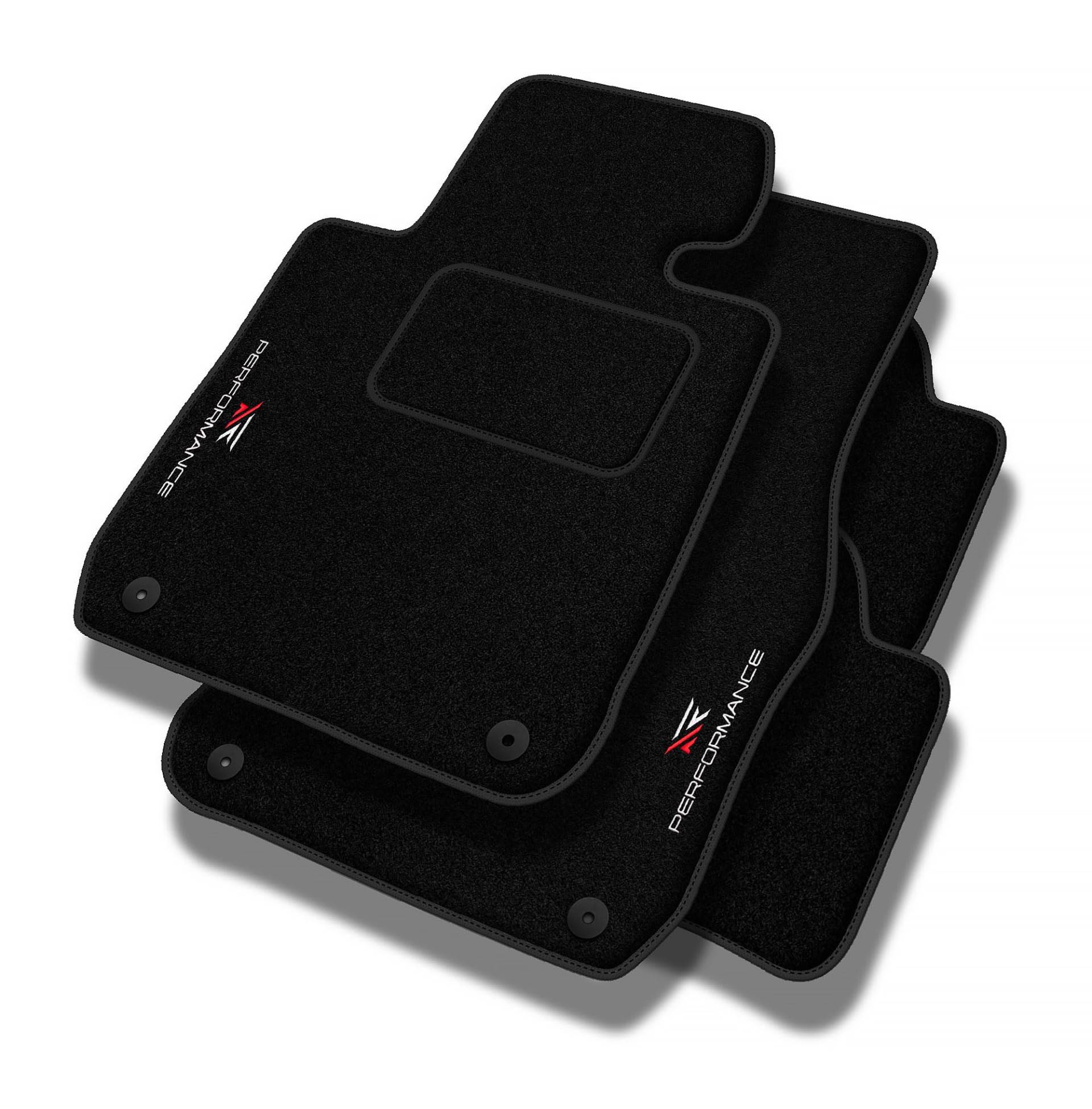PERFORMANCE Personalisierte Velours Fußmatten Auto passend für Hyundai ix35 I 2010-2015 - Standard, Perforiert, weiß und rot -Präzise CNC-Stickerei, Design-Lochpaspel, Auto Fußmatten - Perfekt für Aut PERFORMANCE Personalisierte Velours Fußmatten Auto passend für Hyundai ix35 I 2010-2015 - Standard, Perforiert, weiß und rot -Präzise CNC-Stickerei, Design-Lochpaspel, Auto Fußmatten - Perfekt für Aut von MOTOS