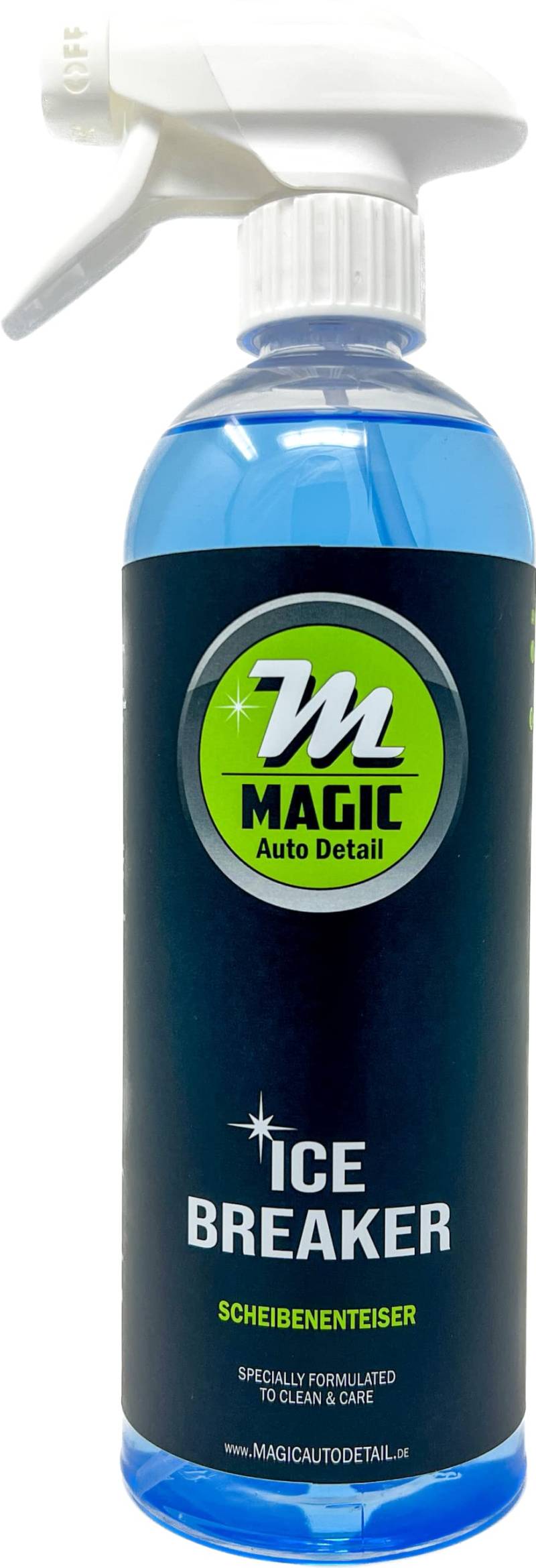 Magic Auto Detail - Ice Breaker (Scheibenenteiser), 750ml, einfaches Enteisen von Scheiben ohne Kratzen und klare Sicht in Sekunden von M-Magic
