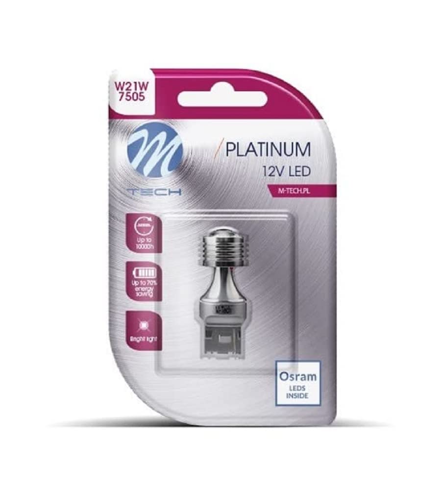 M-Tech Bombillas LED BLANCO 12V T20/BA15S W21 M-Tech Bombillas LED BLANCO 12V T20/BA15S W21 von M-Tech