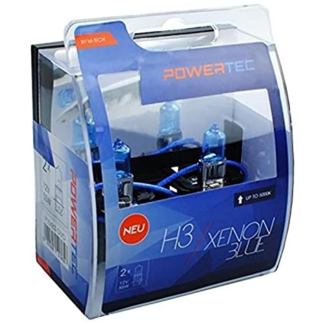 M-Tech PTZXB3-DUO H3 Xenon Optik Halogen Birne 55 W, Blau, Anzahl 2 M-Tech PTZXB3-DUO H3 Xenon Optik Halogen Birne 55 W, Blau, Anzahl 2 von M-Tech
